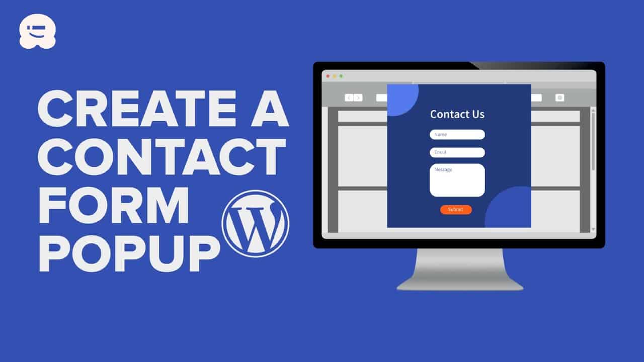 how to add popup contact form in wordpress