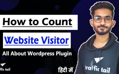 How to Count Website Visitor In wordpress Website | Website Visitor Counter Plugin Setup in Hindi