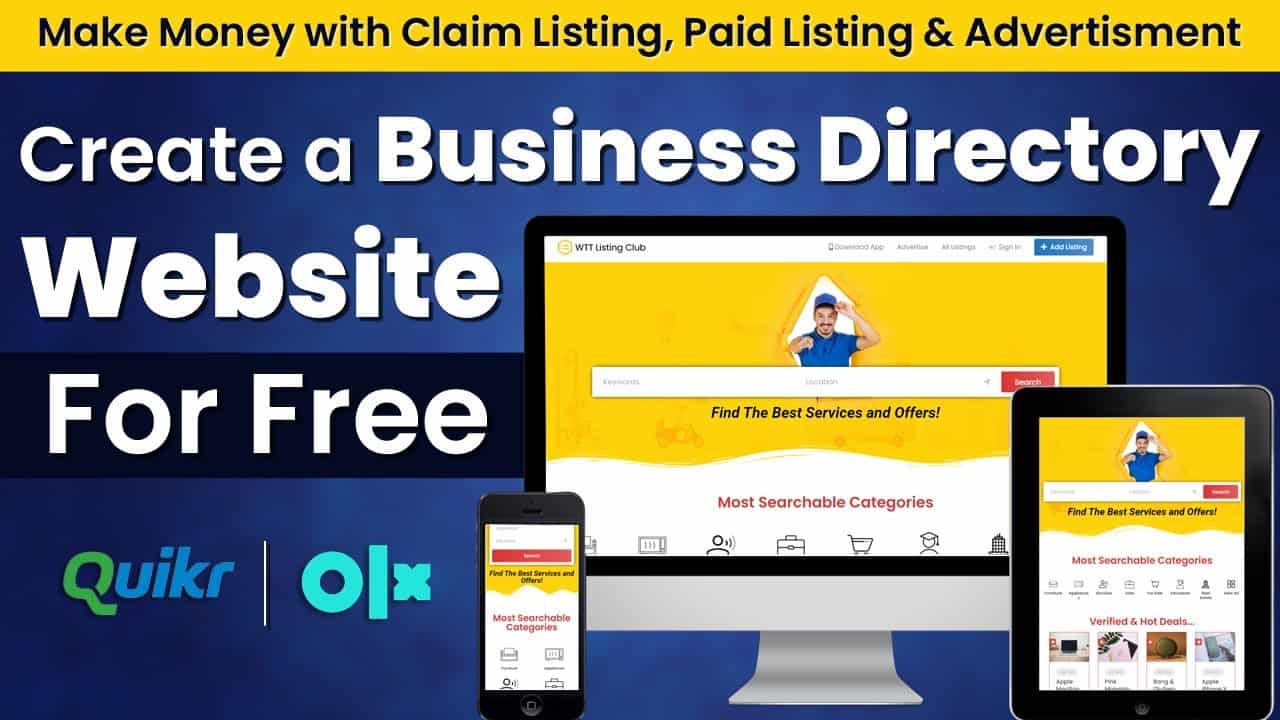 How to Make a Business Listing, Directory or Classifieds Website with WordPress for Free ListingHive