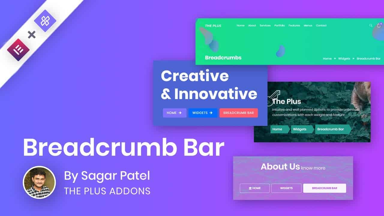 How to add BREADCRUMBS to your Elementor based WordPress Website using The Plus Addons?