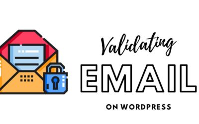 How to add Email Verification | Validating Email in WordPress