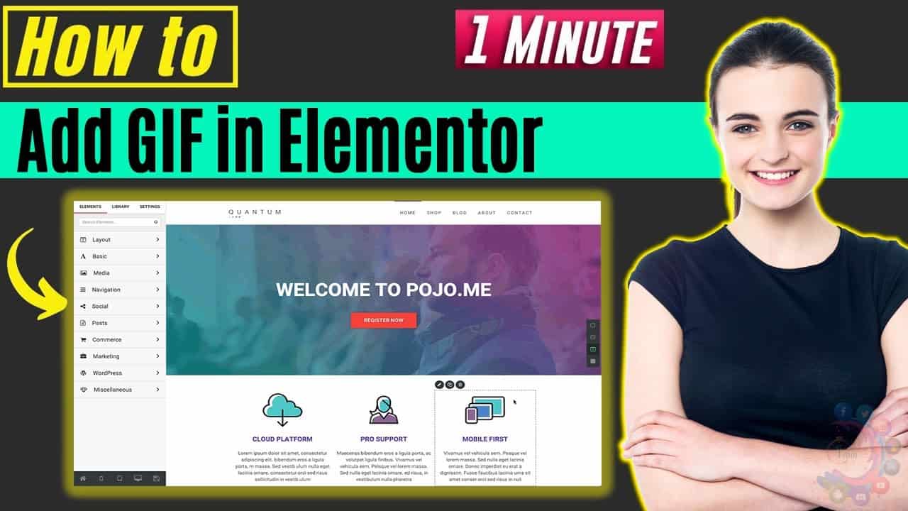 How to add gif in elementor 2022 | Wordpress tutorial