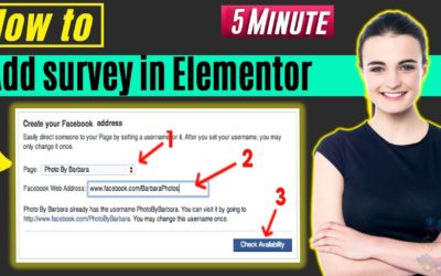 How to add survey in elementor 2022