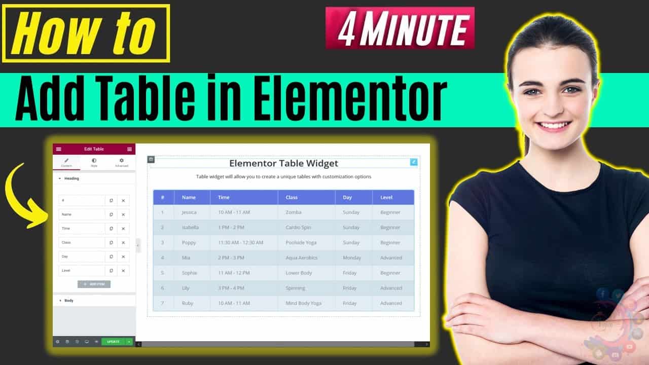 how-to-add-table-in-wordpress-design-data-table-using-elementor