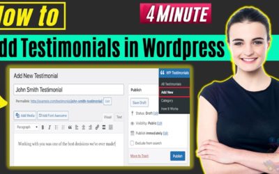 How to add testimonials in wordpress 2022 | Testimonial Section