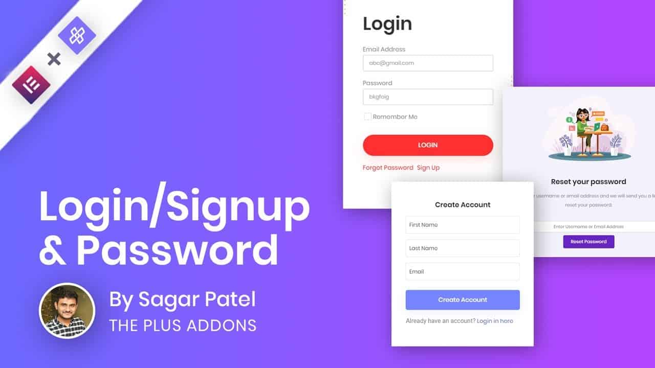 How to create Elementor LOGIN & REGISTRATION Form or Popup for membership websites in WordPress?