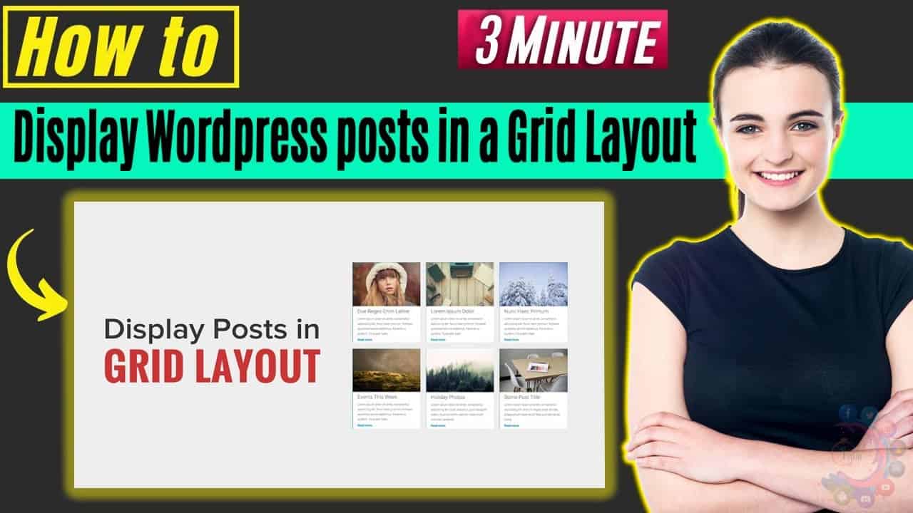 How to display wordpress posts in a grid layout 2022