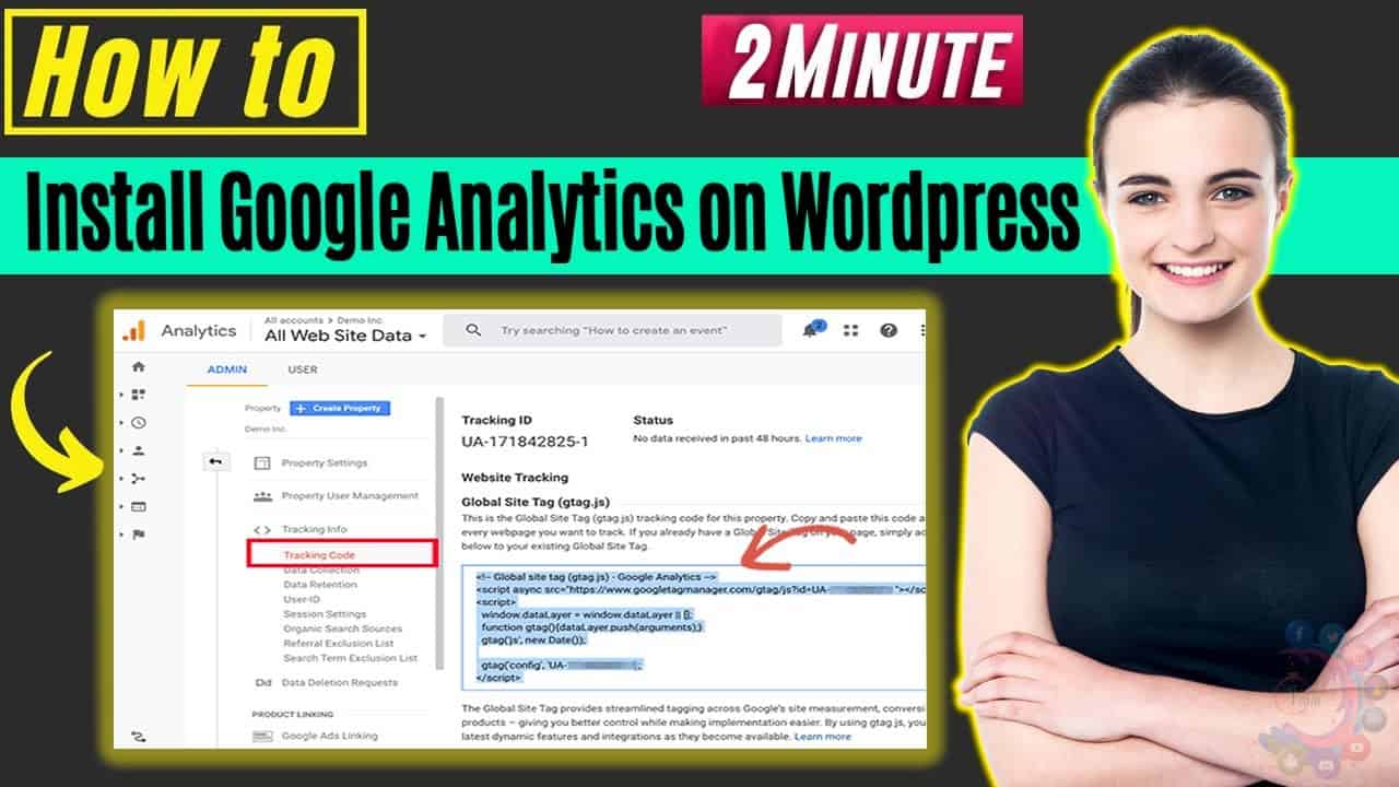 How to install google analytics on wordpress 2022