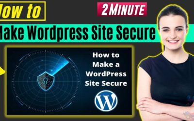 How to make wordpress site secure 2022