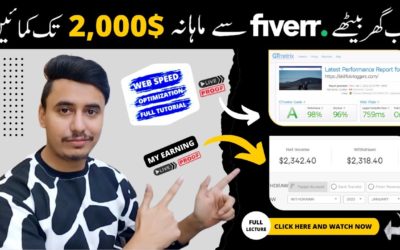 I Earned $2300+ in 30 Days | Earn Money From Fiverr Without Any Skill | WordPress Speed Optimization