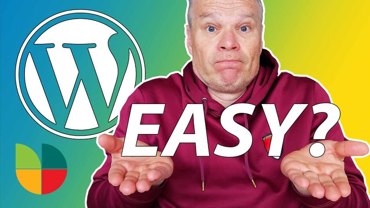 Is WordPress easy to use YES OR NO?