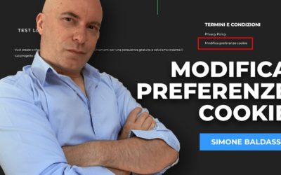 Modifica preferenze cookie – Smart cookie kit WordPress plugin