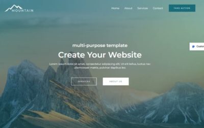 Mountain   Astra Theme   WordPress Theme Preview