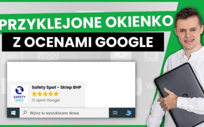 Przyklejone okienko z ocenami Google na stronę WordPress. [proste triki w Elementorze Free]