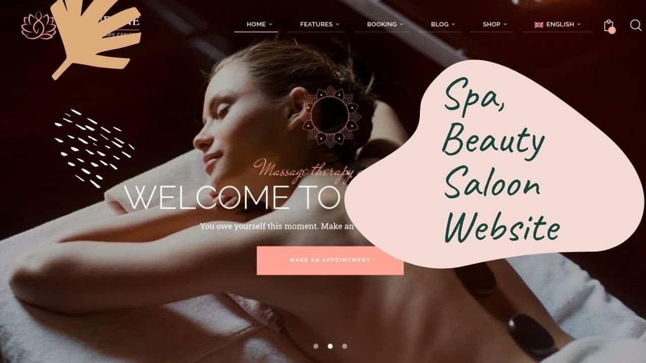 SPA, Beauty Salon, Massage Center Website | Makeup Salon & Wellness Website | Jacqueline WP Theme