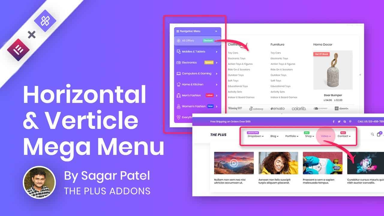 Setup Elementor MEGA MENU in any WordPress Theme - Alternative of JetMenu, Clever Menu and Max Menu