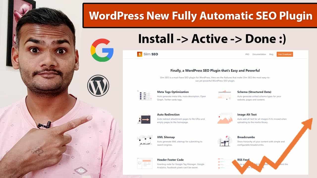 Slim SEO | WordPress New Fully Automatic SEO Plugin | Rank Higher on Google 2021