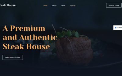 Steak House   Astra Theme   WordPress Theme Preview