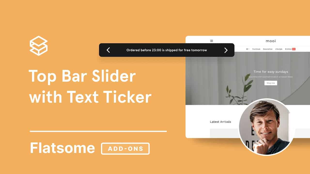 Text Ticker (Fade) for Top Bar in Flatsome Theme Tutorial