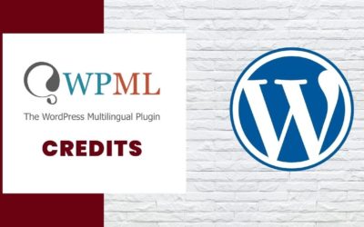 ⭐ WPML Credits – WordPress Translation Plugin