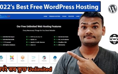 2022's Best Free WordPress Hosting with Custom Domain | बापरे सब कुछ Unlimited 🔥