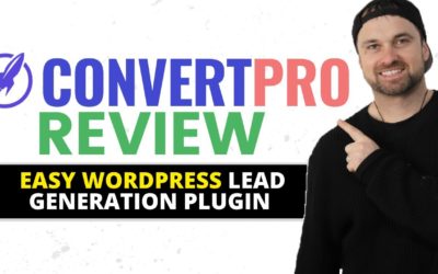 ConvertPro Review ❇️ Easy WordPress Lead Generation Plugin 🙌