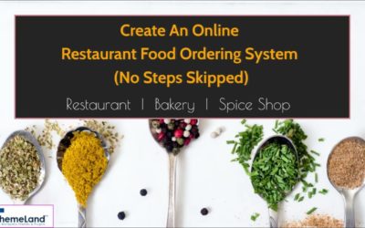 Create An Online Restaurant Food Ordering System (No Steps Skipped)