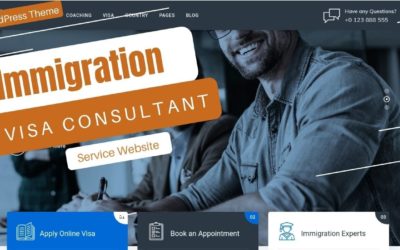 Create Immigration Consultant Website | Visa Services Website Theme | Liviza WordPress Theme