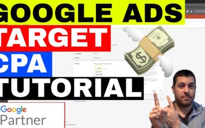 Digital Advertising Tutorials – Adwords Target CPA Tutorial – Google Ads Cost Per Action 🔥