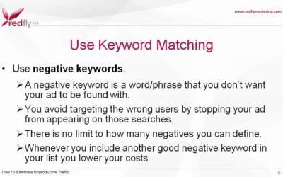 Digital Advertising Tutorials – Google AdWords Advanced Tutorial 4 – How To Eliminate Unproductive Traffic