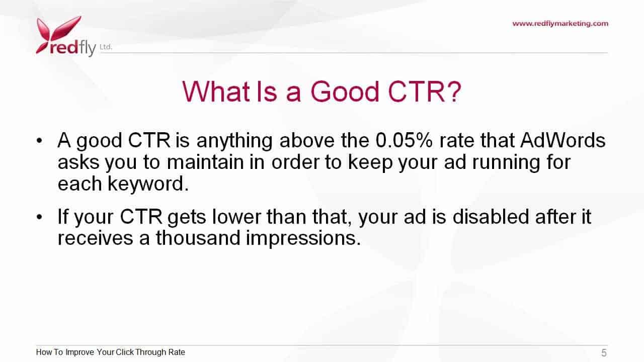 Google AdWords Advanced Tutorial 7 - How To Improve Your Click Through Rate