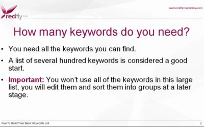 Digital Advertising Tutorials – Google AdWords Basics Tutorial 4 – How To Build Your Basic Keywords List