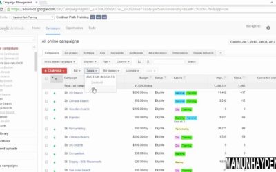 Digital Advertising Tutorials – Google AdWords Tutorial | Knowing where you stand with Auction insights