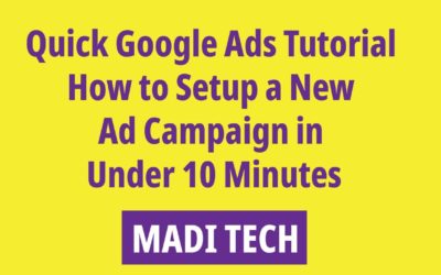 Digital Advertising Tutorials – Google Ads Compaign || Quick Google Ads Tutorial