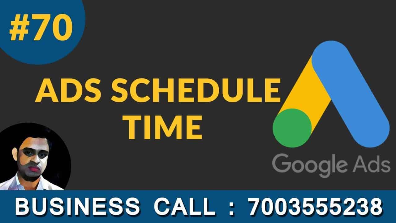 How To Set Up Google Ads Schedule Time Adwords Tutorial in Hindi 70