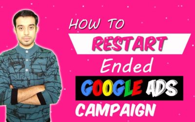 Digital Advertising Tutorials – How to Restart Ended Campaign Adwords | Google Ads Tutorial By Dmarketing Wall