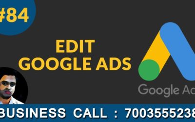 Digital Advertising Tutorials – How to edit google ads campaigns adwords tutorial in hindi 85