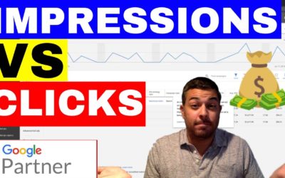 Digital Advertising Tutorials – Impressions vs Clicks – Google Adwords Tutorial  ✔️✔️