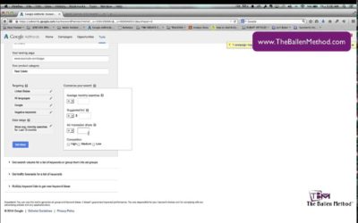 Digital Advertising Tutorials – The Google Keyword Planning Tool, Google Adwords Tutorial