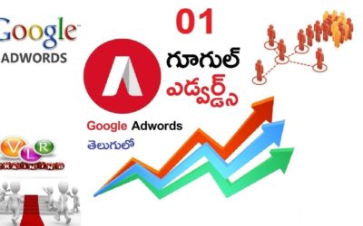 Digital Advertising Tutorials – What is google adwords Telugu Class 01  | An Introduction to Google AdWords | VLR Training