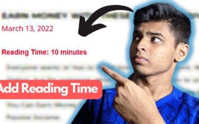 Easy Way to Add Reading Time On Your WordPress Site!