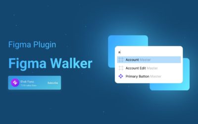 Figma Walker Plugin | شرح اضافة Figma walker هتسهل عليك الشغل في المشاريع الكبيره