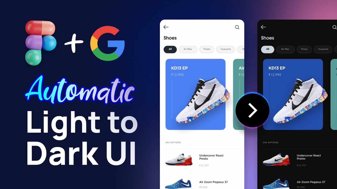 Figma's New Google Plugin Converts Light to Dark UI Instantly! + More | Design Weekly