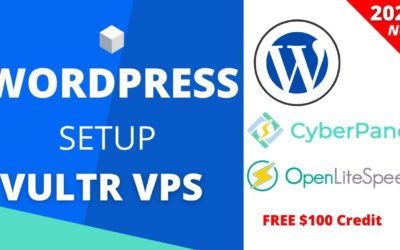 (For Beginners) How to setup Vultr VPS and Install WordPress with CyberPanel (OpenLiteSpeed)