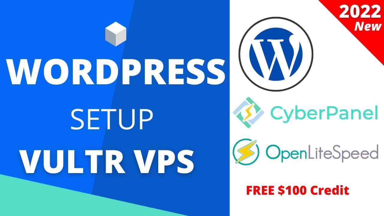 (For Beginners) How to setup Vultr VPS and Install Wordpress with CyberPanel (OpenLiteSpeed)