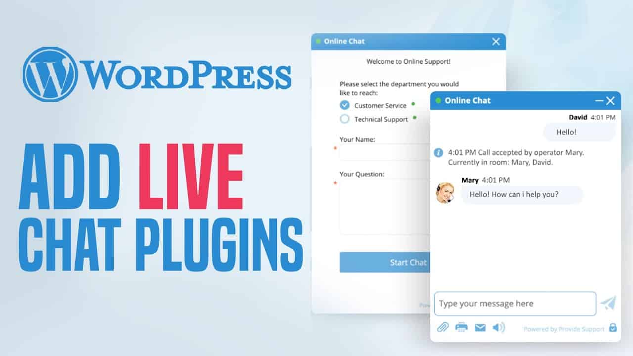 How To Add Live Chat Plugins For WordPress | Easy Tutorial (2022)