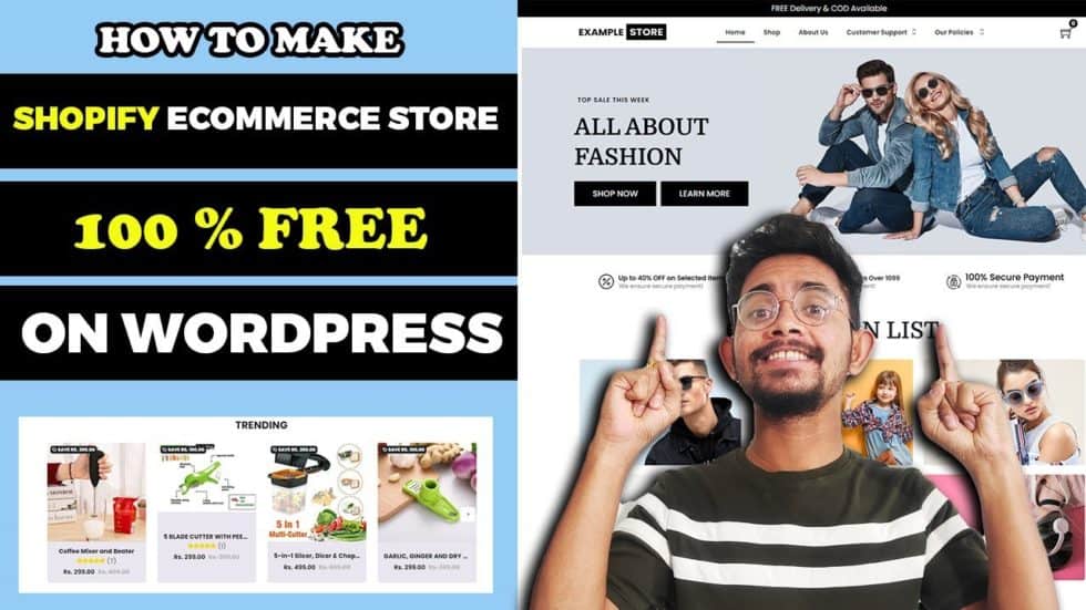 How To Make A Ecommerce Website On WordPress | Complete WooCommerce ...