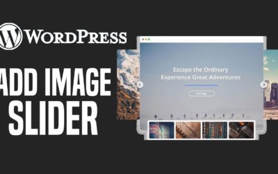 How To Make An Image Slider In WordPress | Easy Tutorial (2022)