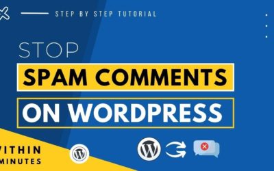 How To Stop Spam Comments On WordPress Website | WordPress Spam Comments 2022