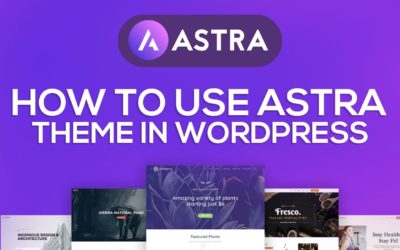 How To Use Astra Theme WordPress With Elementor | Easy In (2022)